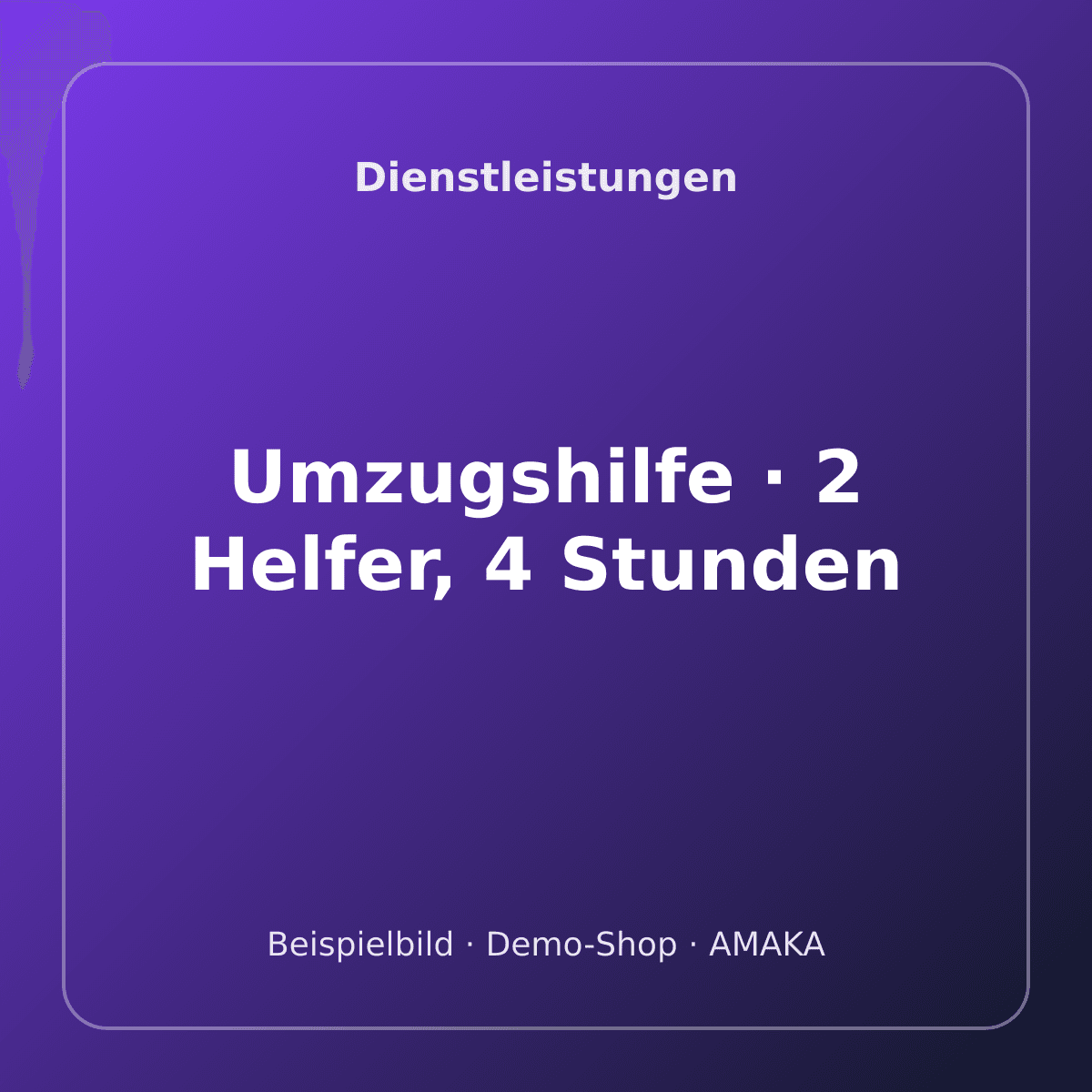 Umzugshilfe · 2 Helfer, 4 Stunden – Bild 1