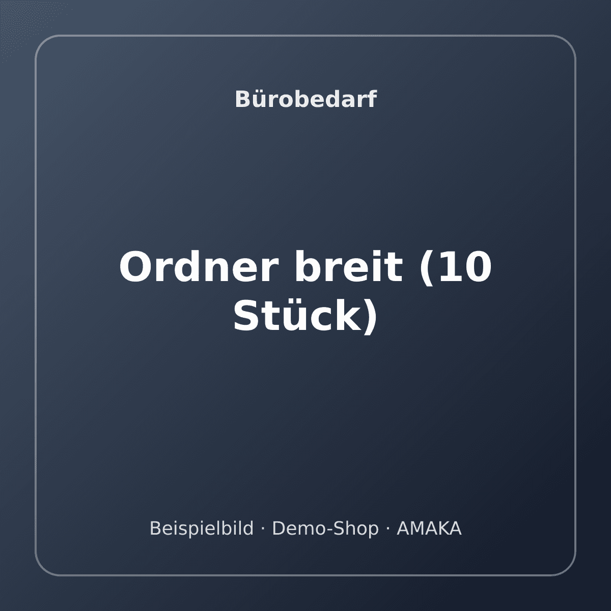 Ordner breit (10 Stück) – Bild 1