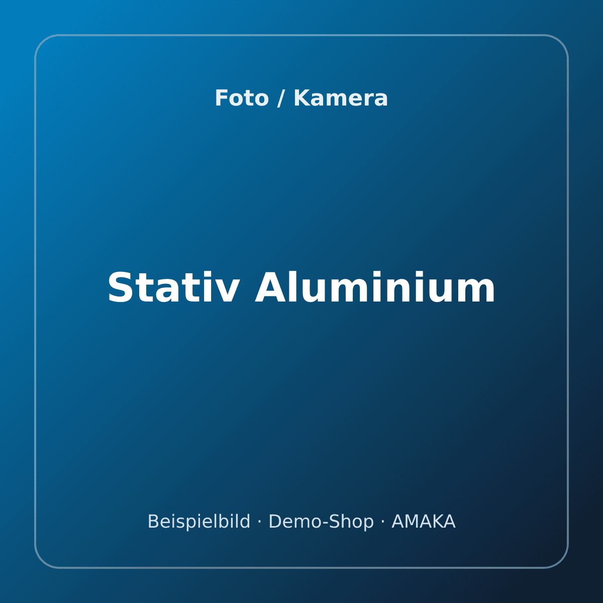 Stativ Aluminium – Bild 1