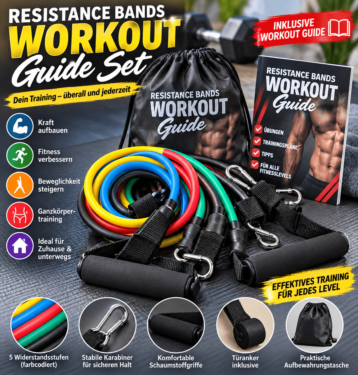 Workout Guide Résistance Bands