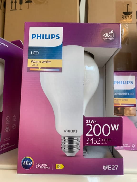 Philips LED E27 23W (200W) 2700K Warmweiß 3452lm Mega