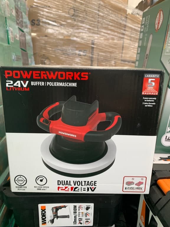 Akku-Werkzeug Dual Voltage 20V/40V (vermutlich Greenworks) — bitte Vorderseite prüfen