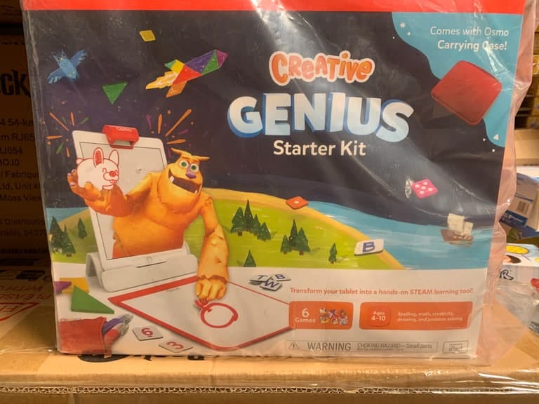 Spielzeug-/Hobby-Karton 0-3 Jahre Warnung 901-00044 (Eaglemoss/Hachette?) Barcode 850001161992