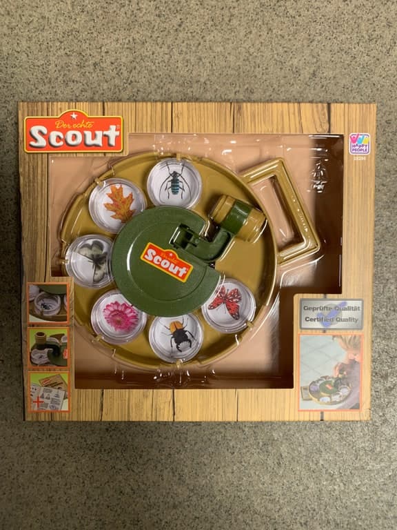 Der echte Scout Lupenrad / Magnifier Wheel (Insekten-Sammel-/Beobachtungsspielzeug)