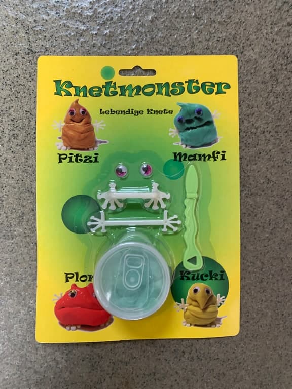 Rainbow-Elch Knetmasse-Monster Pitzi/Mamfi/Plong/Kucki 4er-Set (Kögler GmbH)