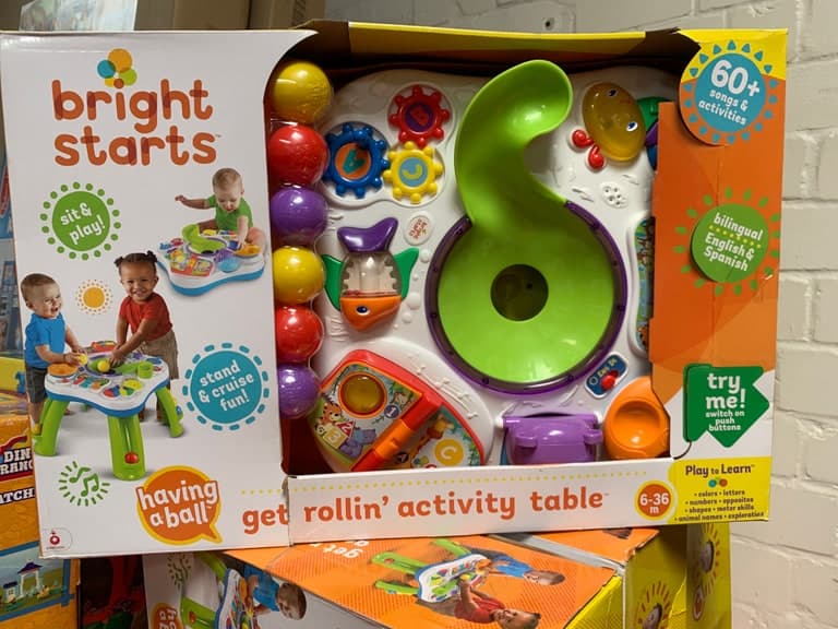 Bright Starts J1525 Baby-Spielzeug 9107 (Kids II, Item 011515r1, Babymobile oder Spielmatte)