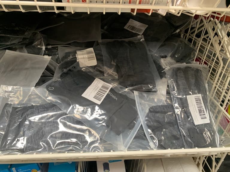 VIBCH Sport-Leggings / Sport-Shorts Schwarz Sortiment (Restposten)