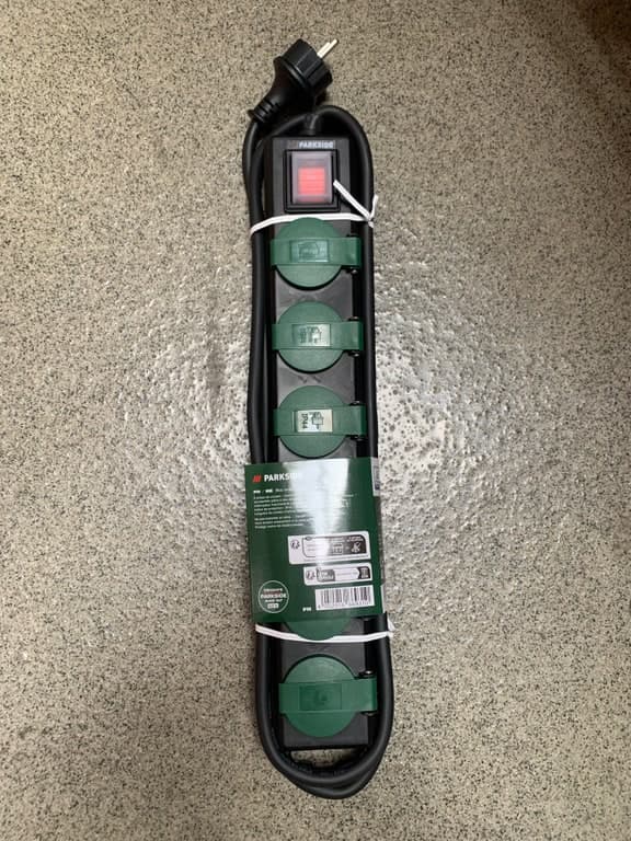 Parkside 6er-Steckdosenleiste Outdoor IP44 (Lidl-Eigenmarke)
